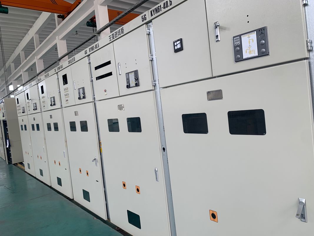 Cubicle Type High Voltage Switchgear Stationary Metal Enclosed Structure ผู้ผลิต