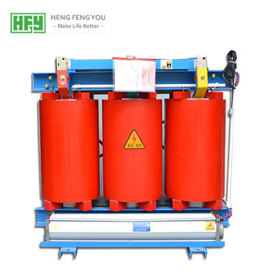 ขดลวดทองแดงสามเฟส 400kva หม้อแปลงไฟฟ้าจำหน่ายชนิดอสัณฐานแบบแห้ง 10kv / 11kv ผู้ผลิต